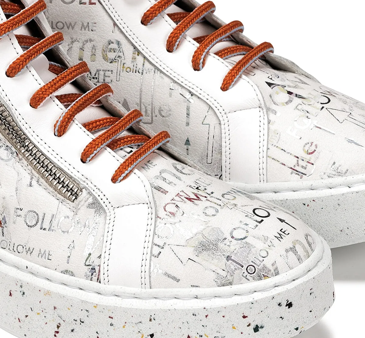 Fluchos Trozos D8752 Sneakers Donna Bianche Leggere