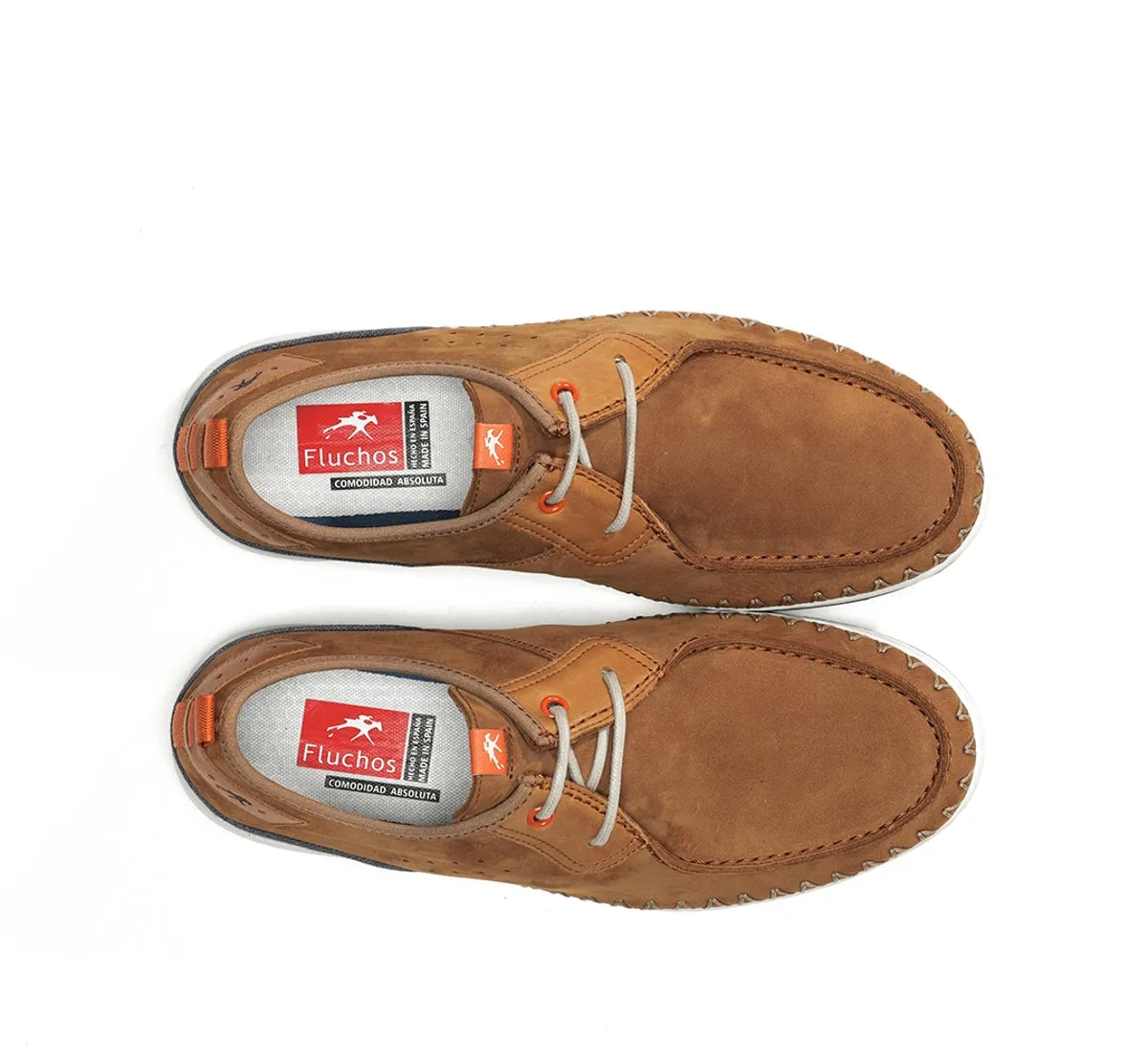 Fluchos Lester F1923 scarpe uomo marroni sport