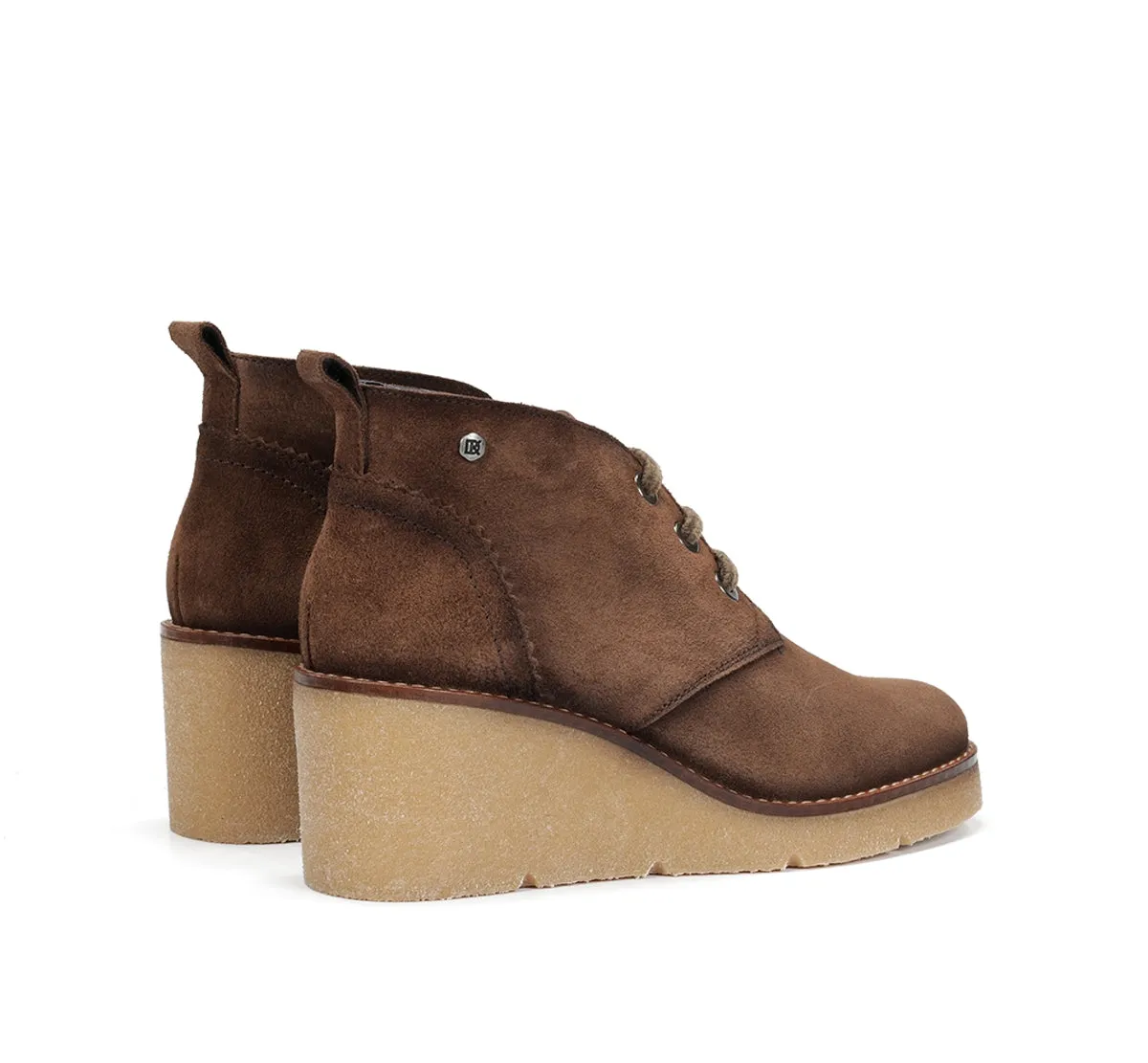 Fluchos Lalie D9357 scarpe marroni zeppa comoda