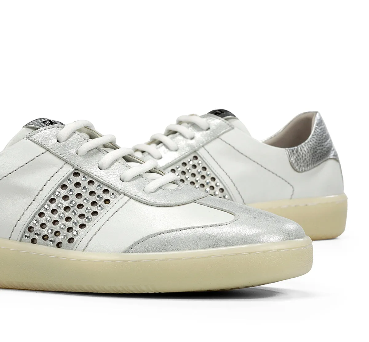 Fluchos Lynn D9478 sneakers donna argento metallizzato