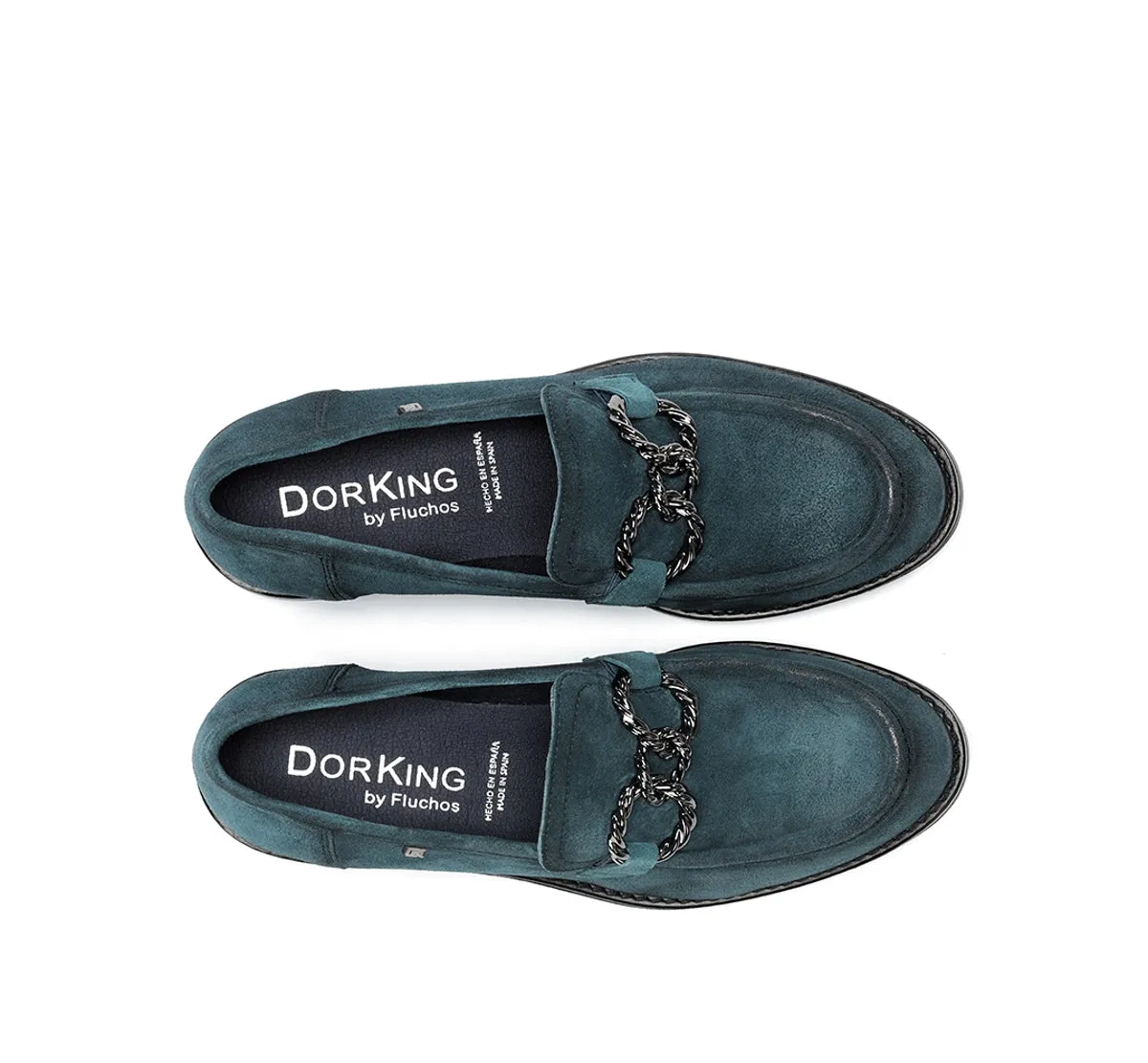 Fluchos Harvard D9117 mocassino blu donna
