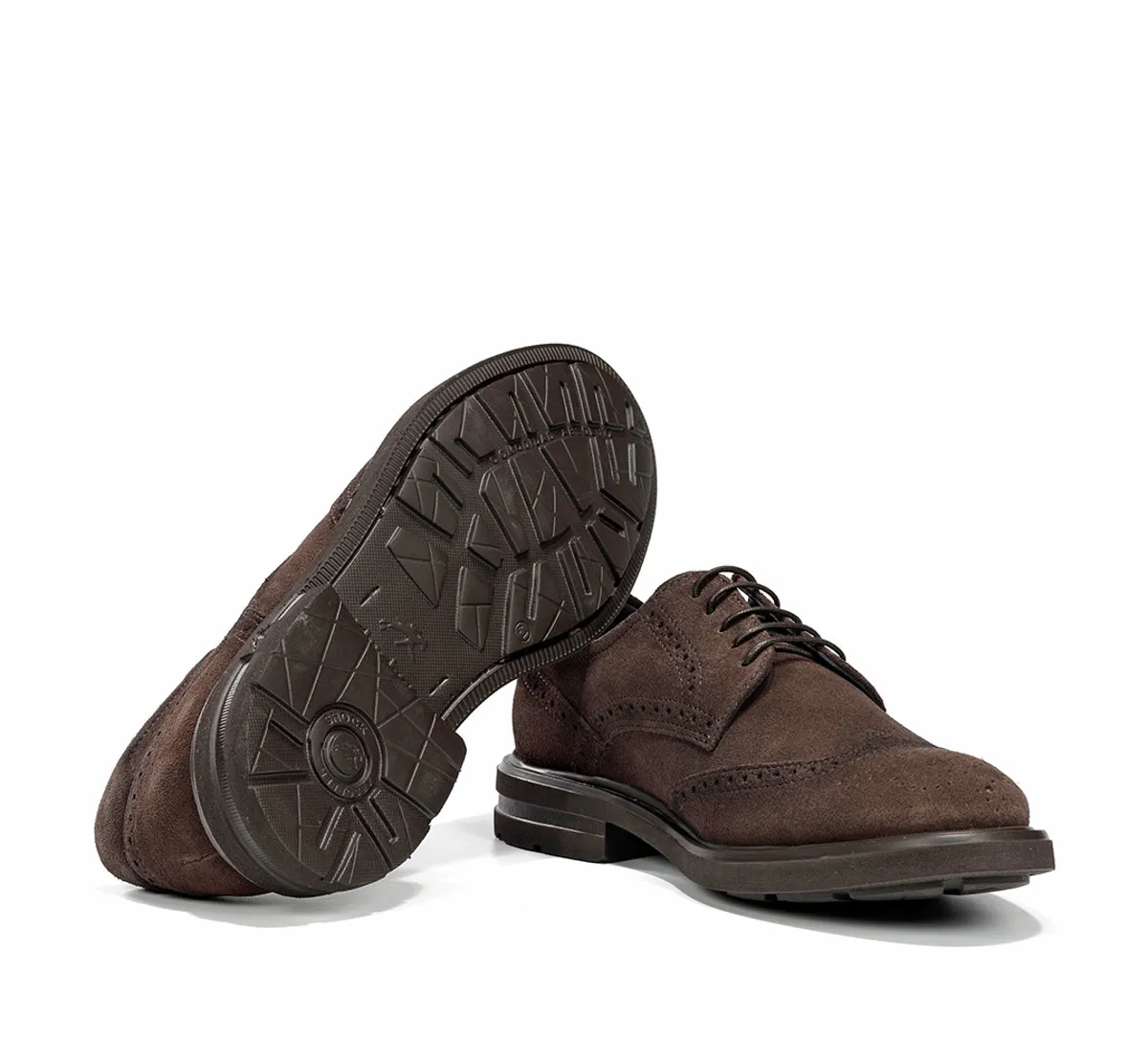Fluchos Belgas F0628 scarpe marroni uomo eleganti