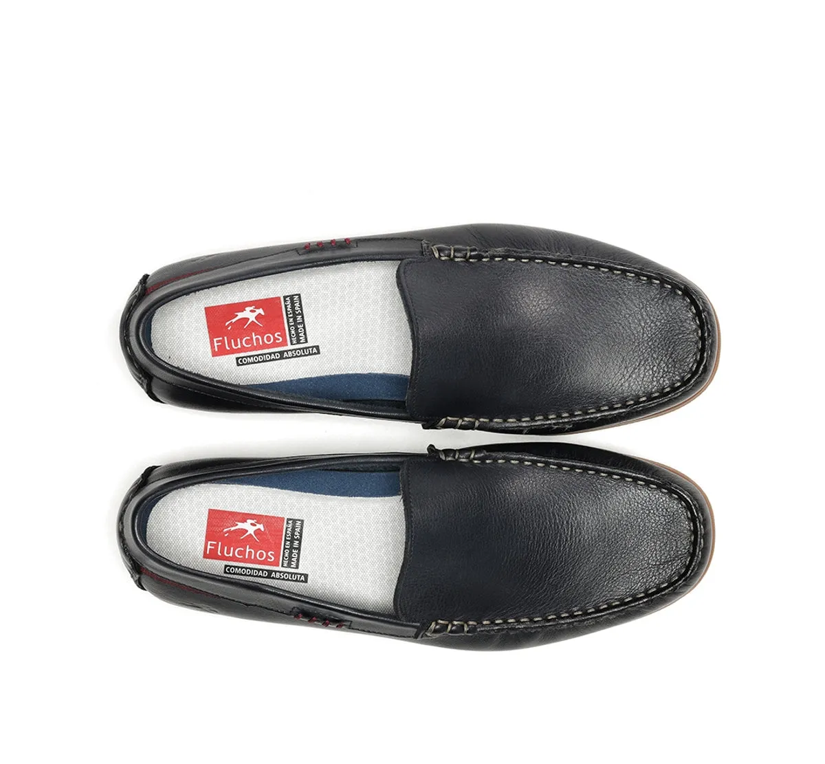 Fluchos Troy F1729 Mocassino Uomo Blu Nautico