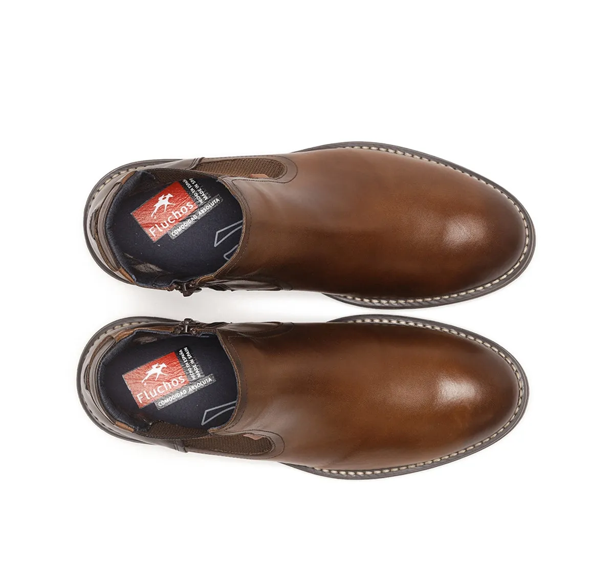 Fluchos Terry F1343 stivaletto uomo marrone
