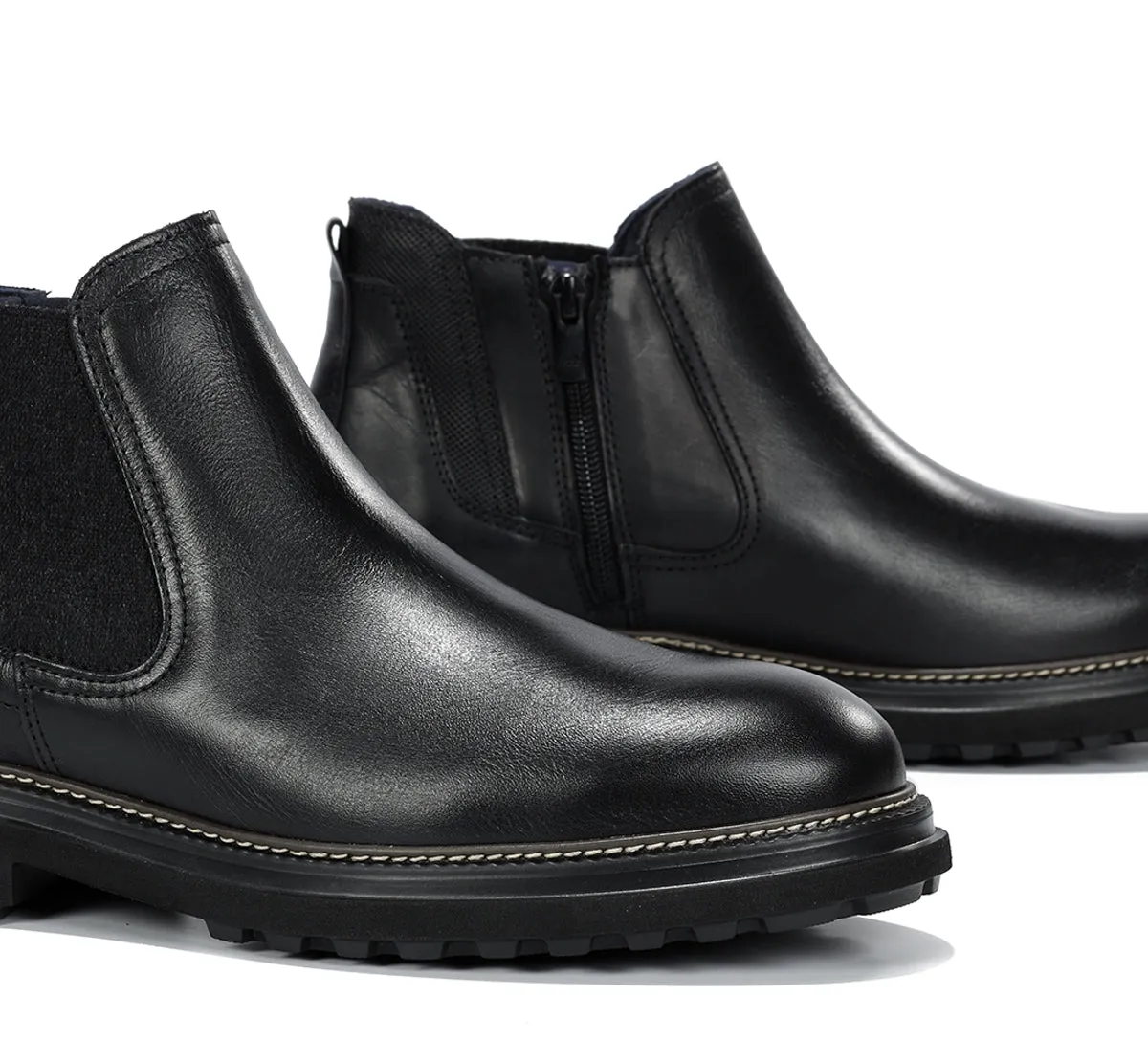Fluchos Lincon F2057 stivaletto uomo nero classico