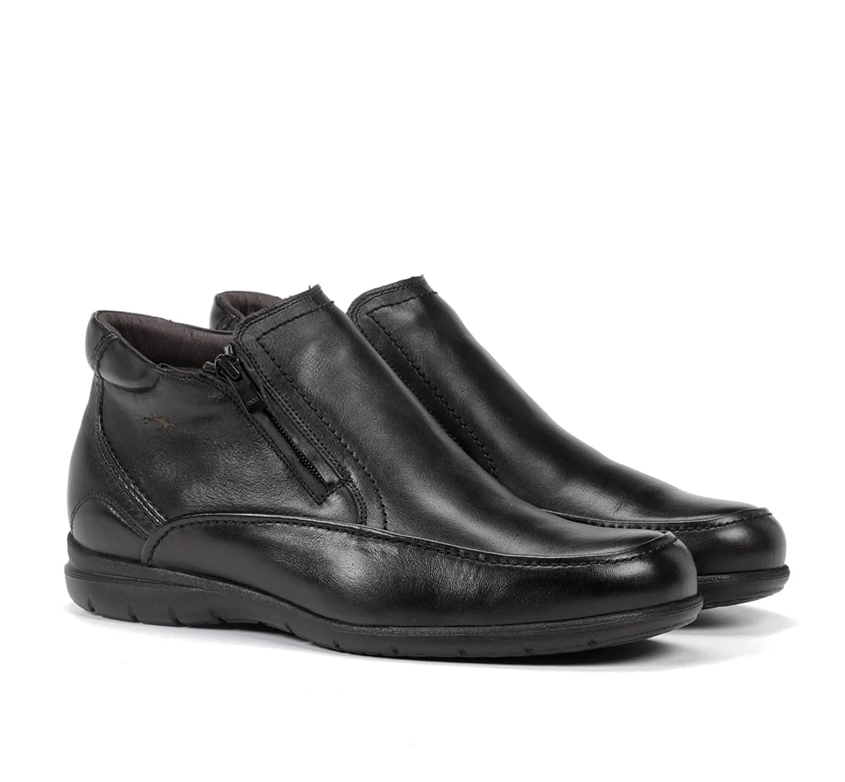 Fluchos Luca 87830 stivaletti uomo neri pelle