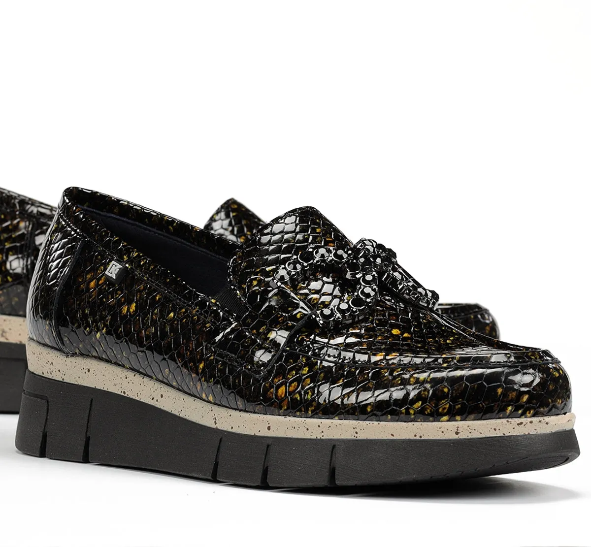 Dorking India D9325 mocassino donna marrone sportivo