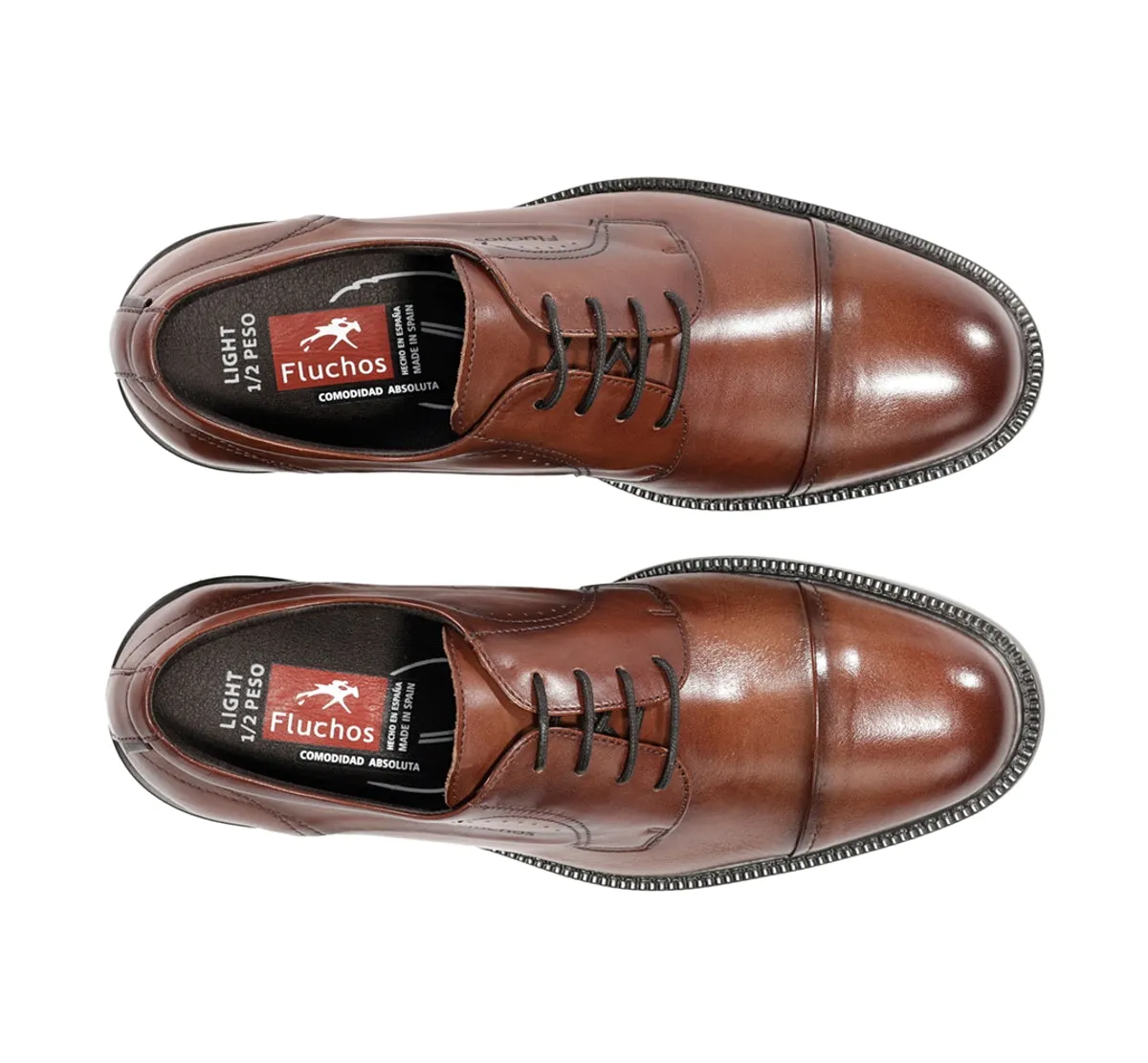 Fluchos Adrien F2494 Scarpe Uomo Marroni Eleganti