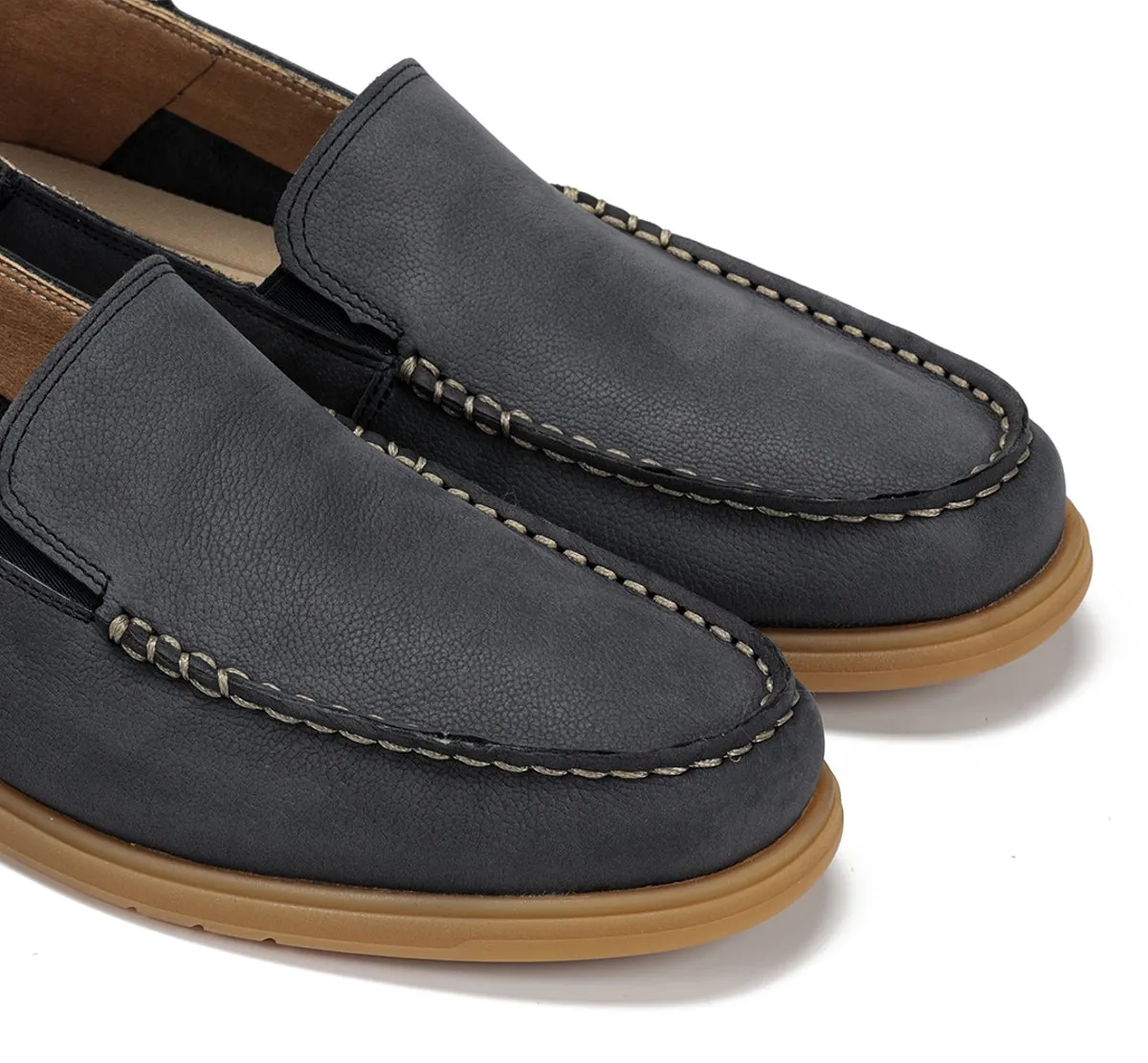 Fluchos Tribal F2193 mocassino uomo blu gomma