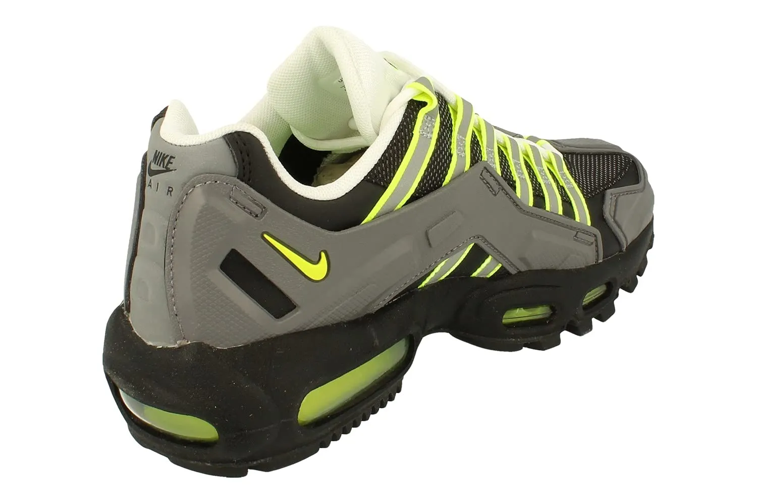 Nike Air Max 95 NDSTRKT sneakers nero giallo neon ammortizzate