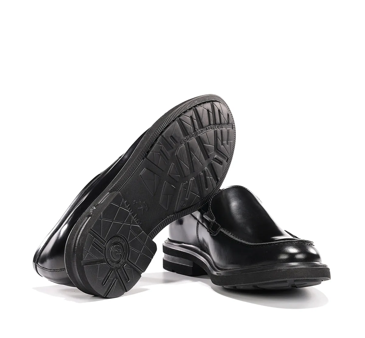 Fluchos Belgas F1223 mocassino nero pelle