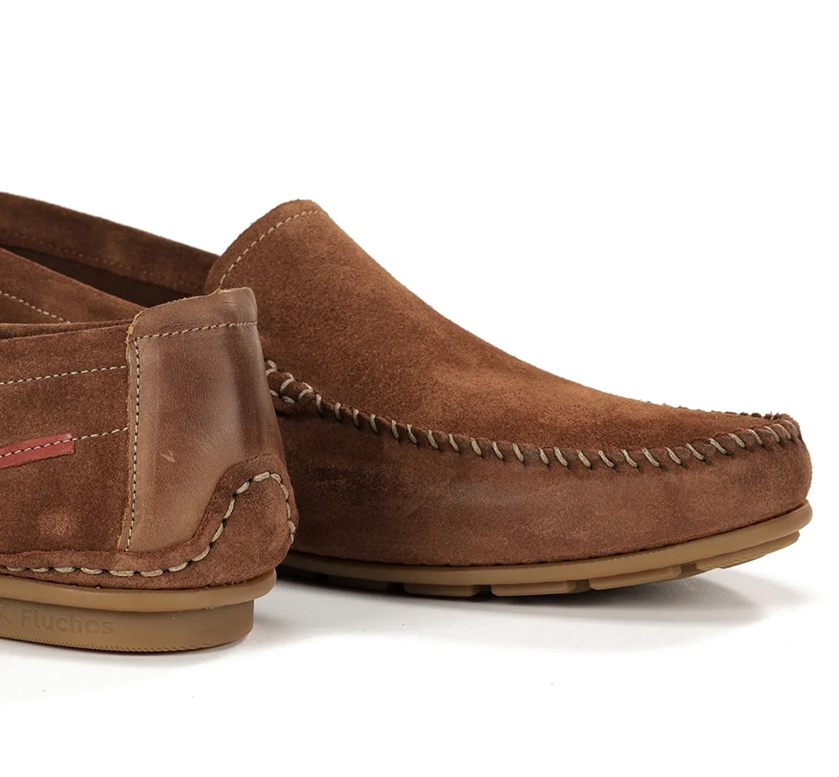 Fluchos Dorian F1091 mocassini uomo marroni