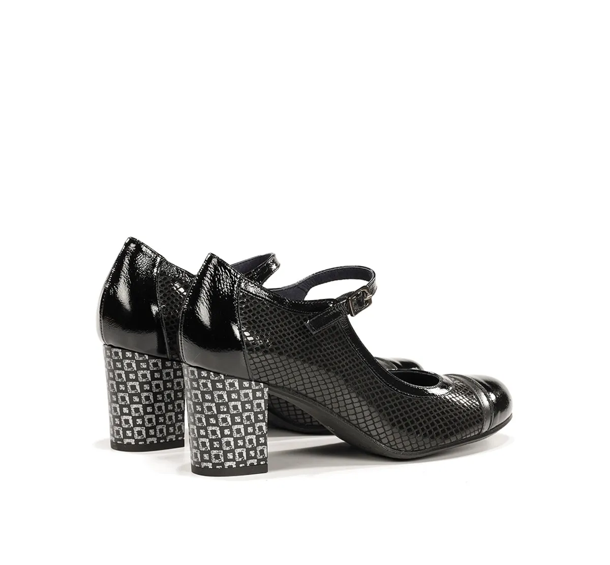 Fluchos Rodin D8669 Scarpe Nero Fibbia