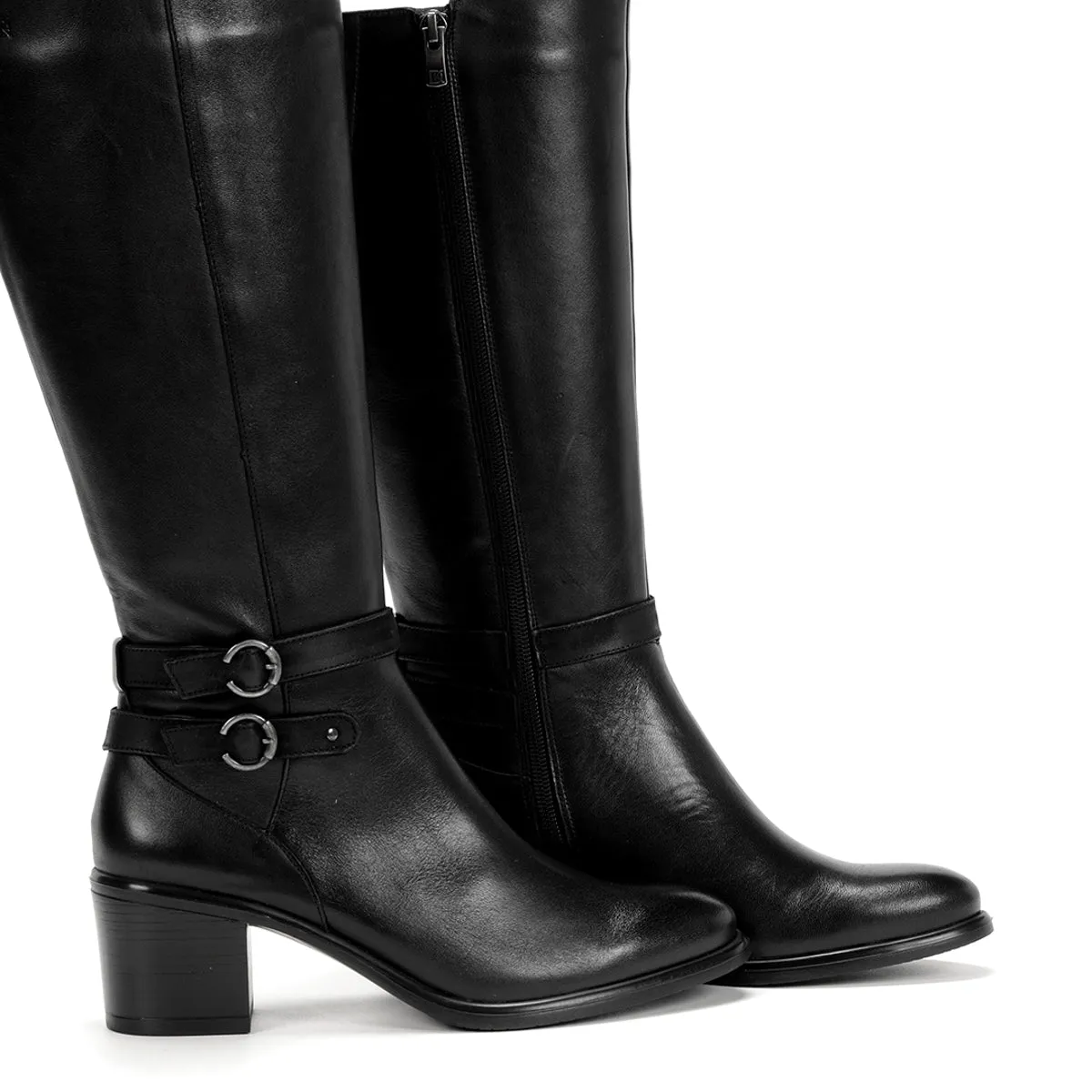 Fluchos Lexi D8610 stivaletti neri donna