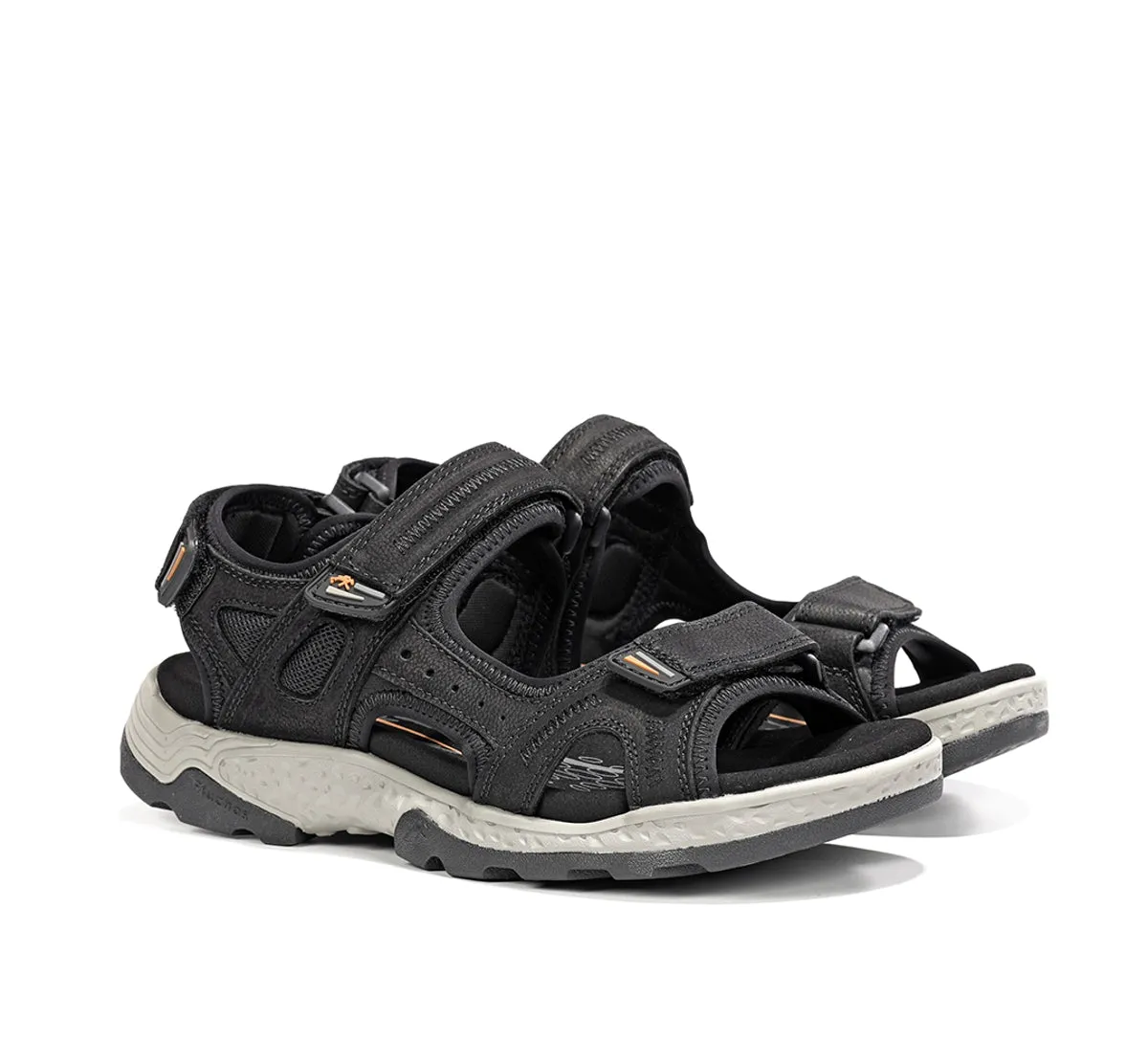 Fluchos Missouri F2410 sandalo uomo nero regolabile