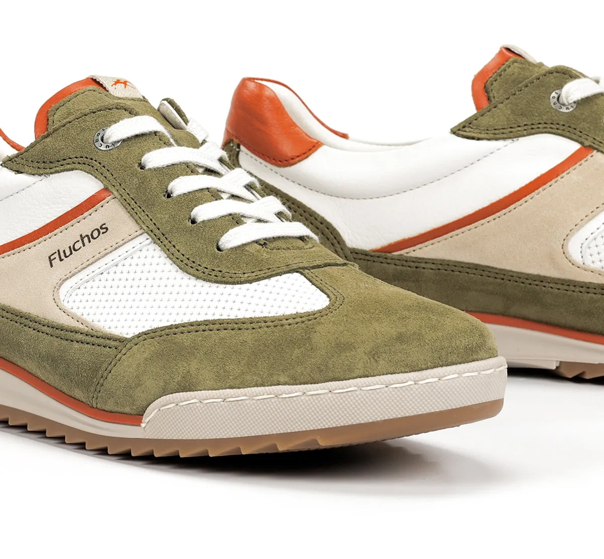 Fluchos Elder F2184 sneakers uomo verde comfort