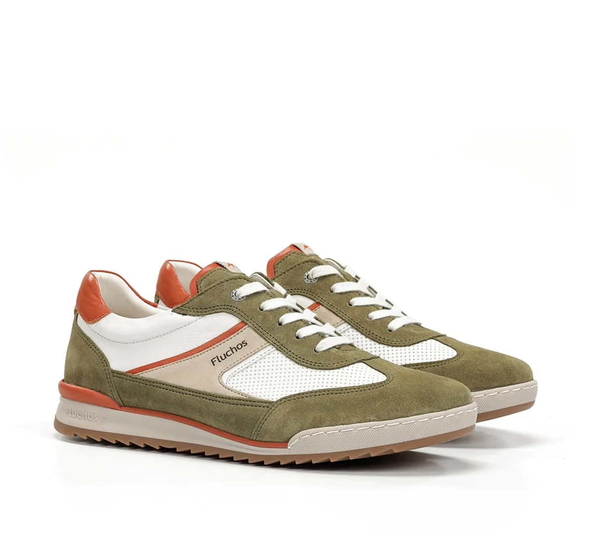 Fluchos Elder F2184 sneakers uomo verde comfort