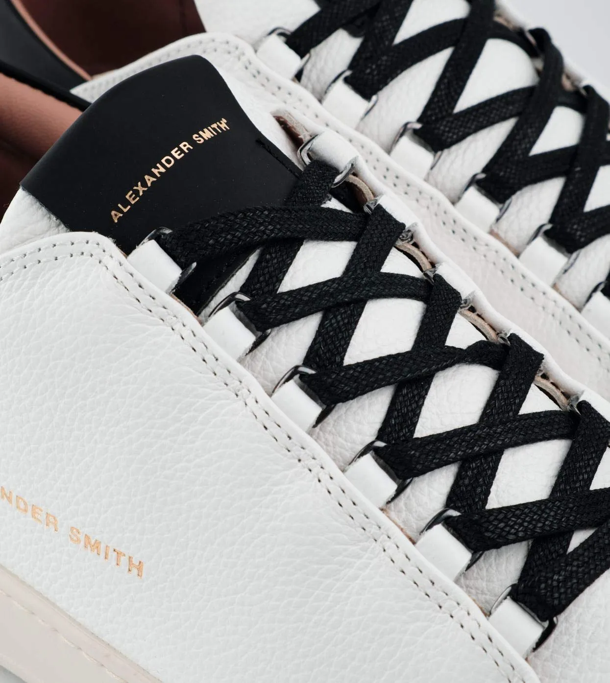 Alexander Smith Oxford sneakers uomo white pelle