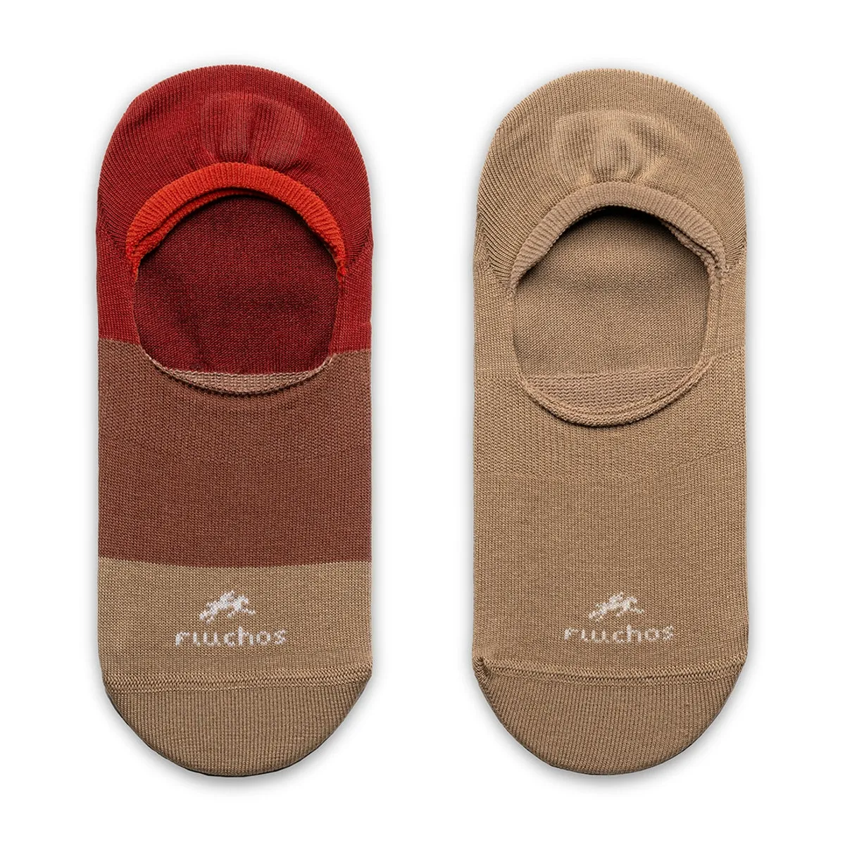 Fluchos CA0002 fantasmini uomo beige 2 paia