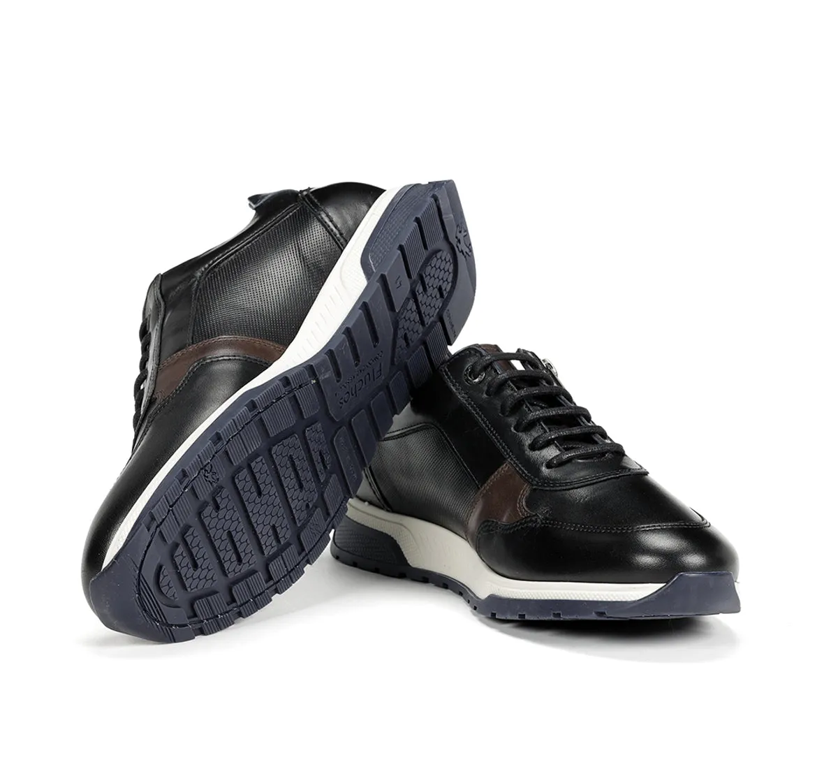 Fluchos Louis F1600 sneakers uomo nere pelle
