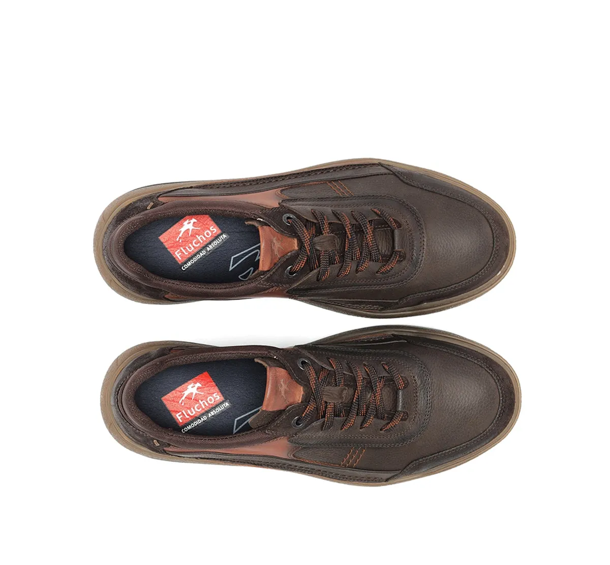 Fluchos Rocky F2254 sneaker uomo marrone hands-free