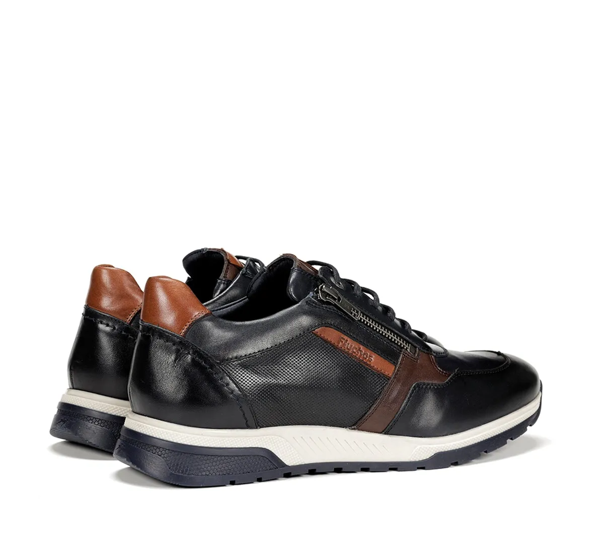 Fluchos Louis F1600 sneakers uomo blu in pelle