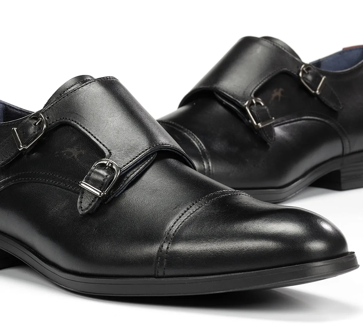 Fluchos Asgard F1838 scarpe uomo nere eleganti
