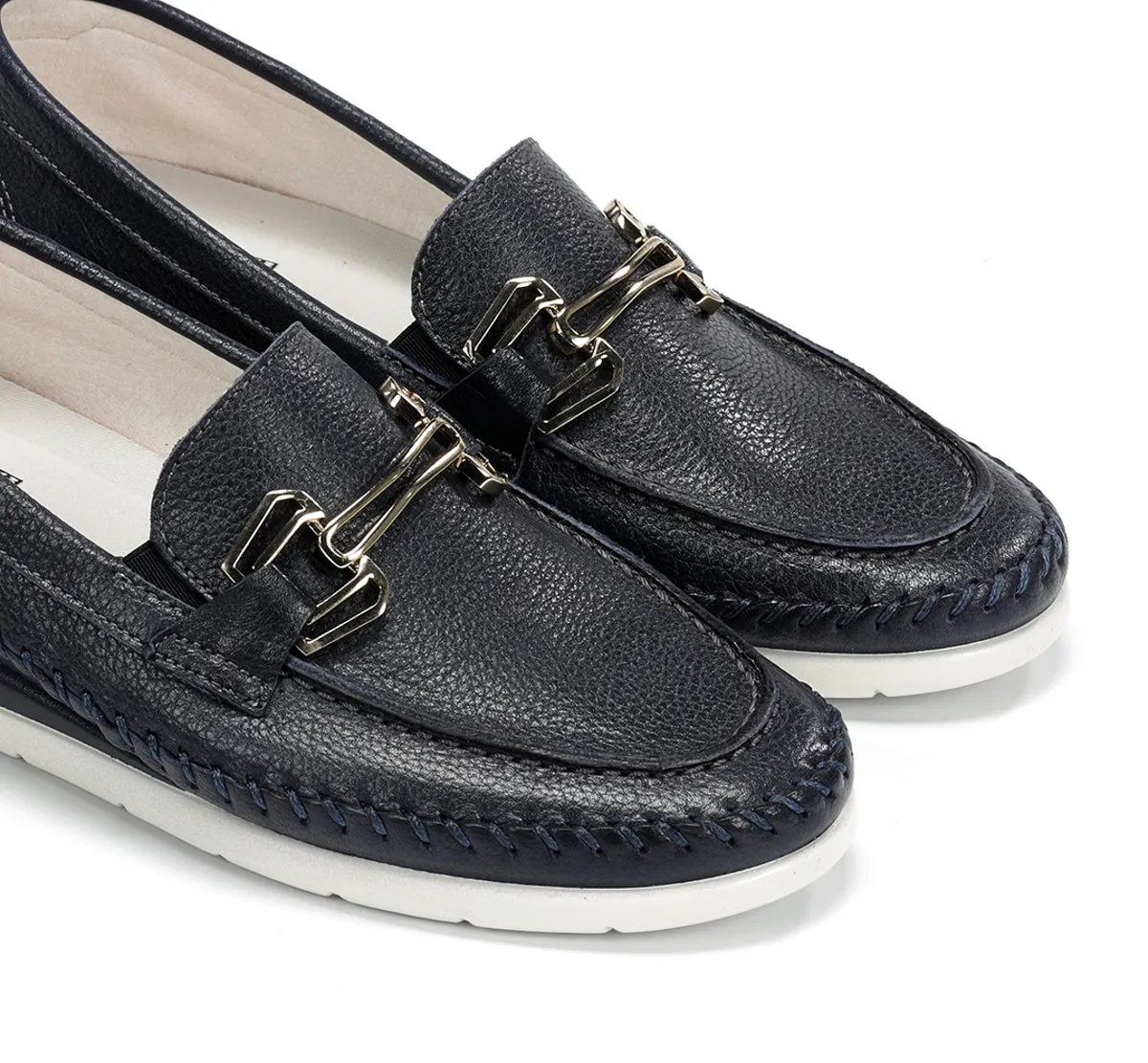 Fluchos Sella F2141 mocassino blu donna