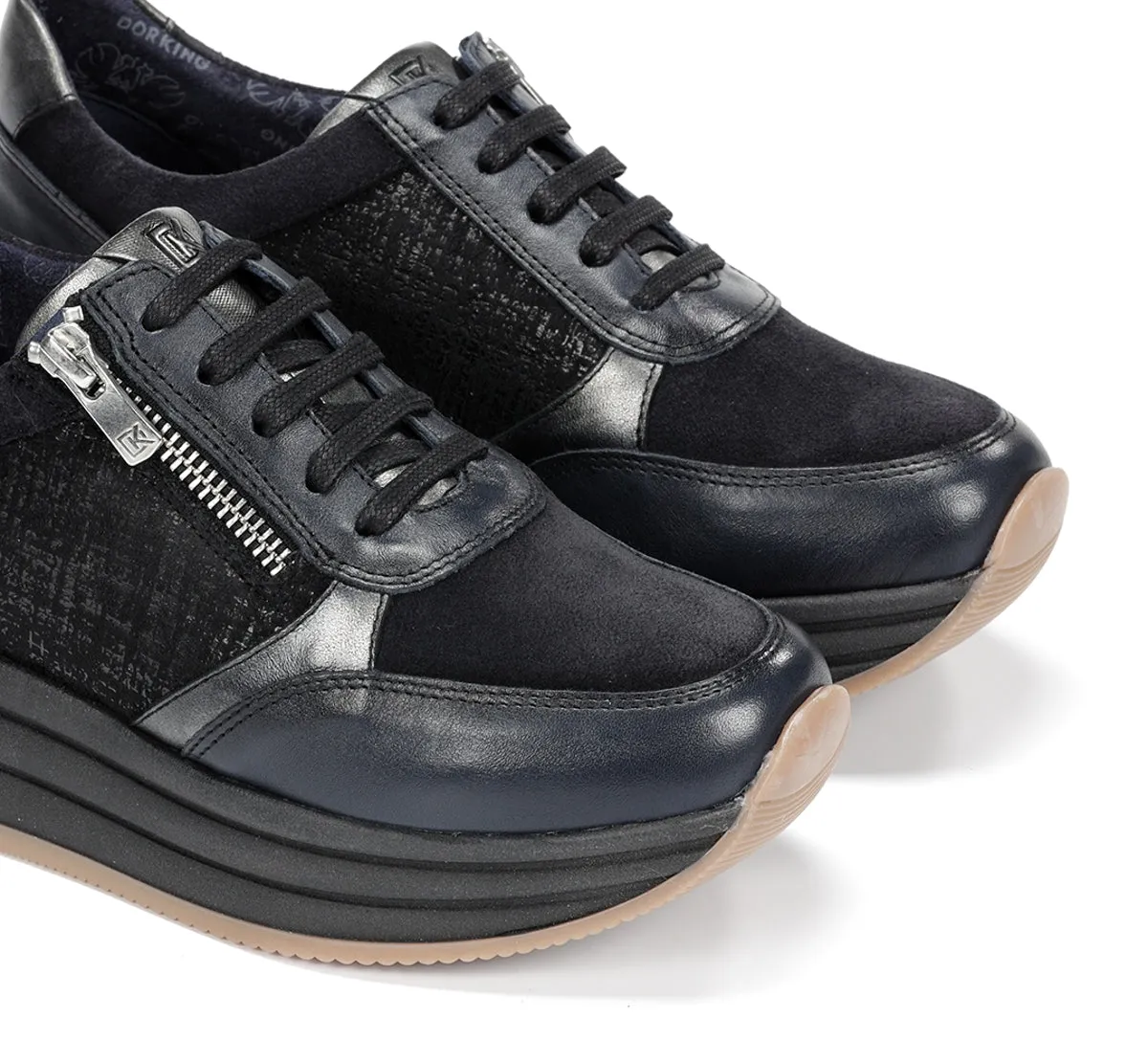 Fluchos Draz D9249 sneakers blu donna platform
