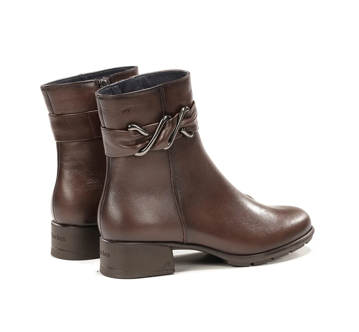 Fluchos Lerin F2561 stivali marroni donna pelle