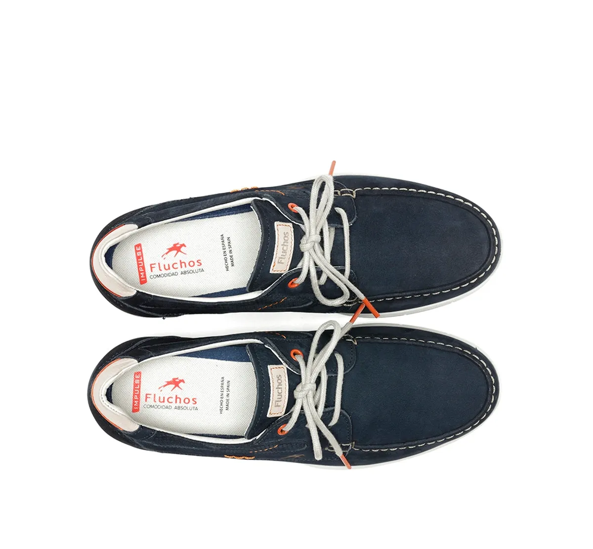 Fluchos Yannic F1695 scarpe uomo blu stringate