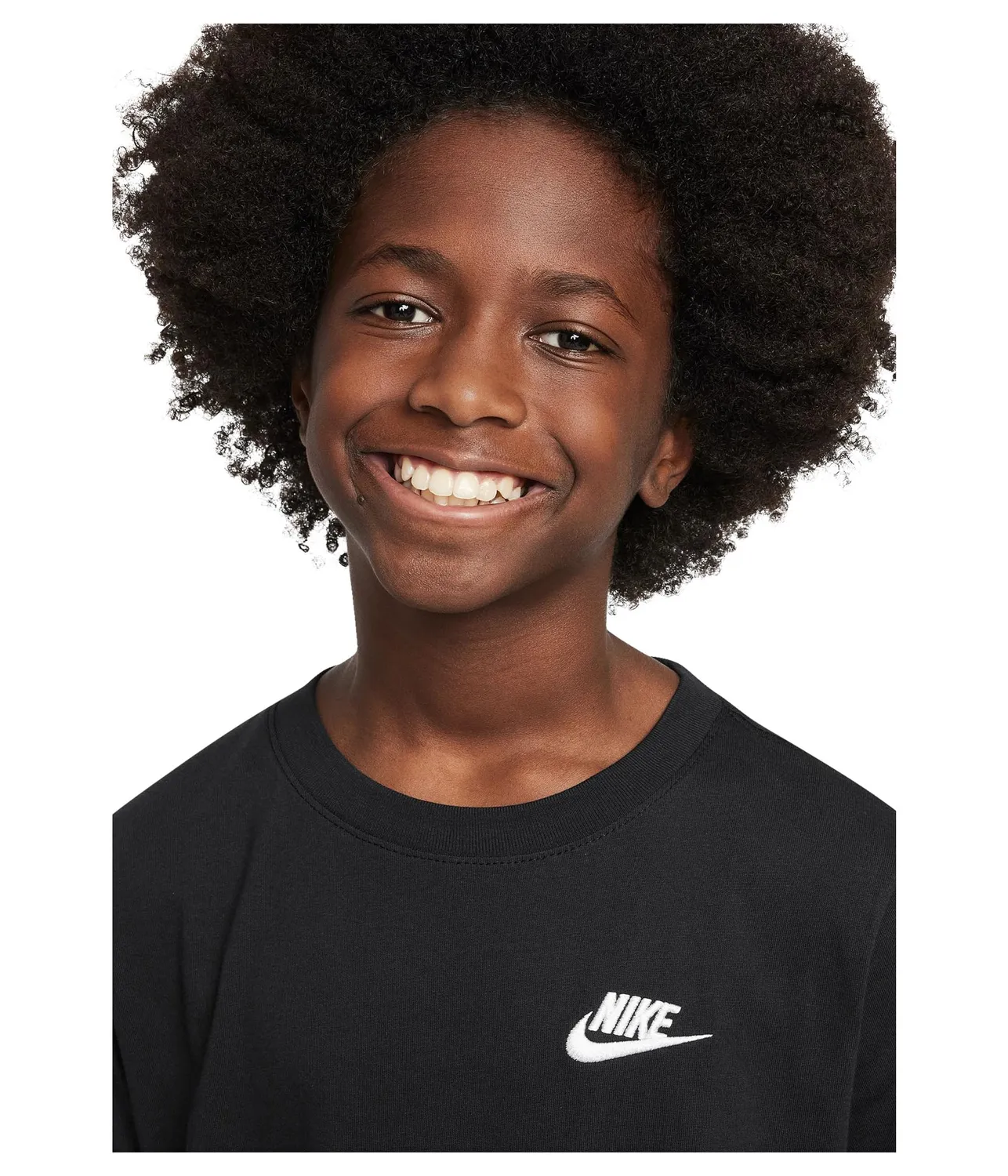 Nike NSW Tee Futura t-shirt bambino nera M