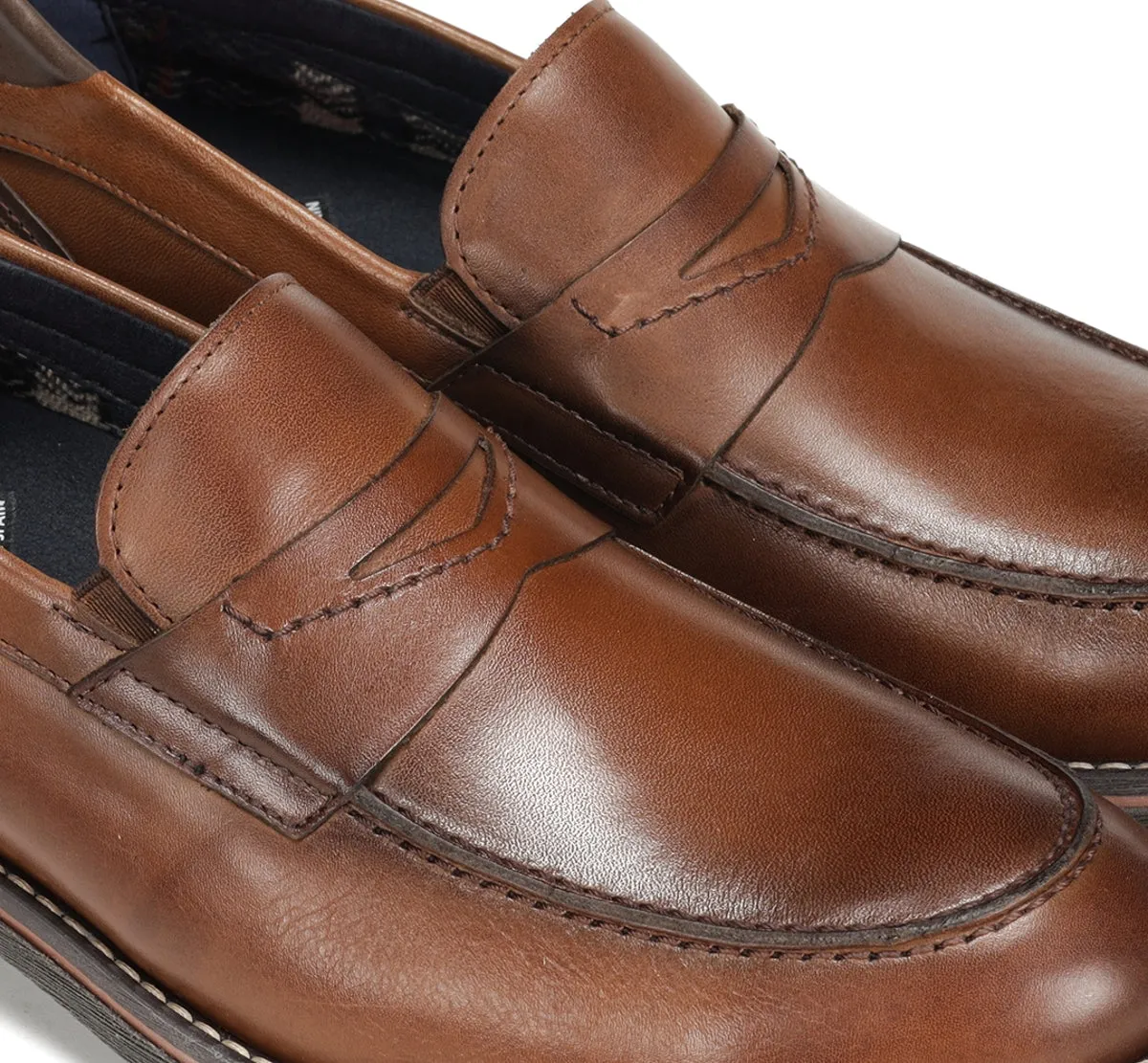 Fluchos Terry F1290 mocassini uomo marrone classici