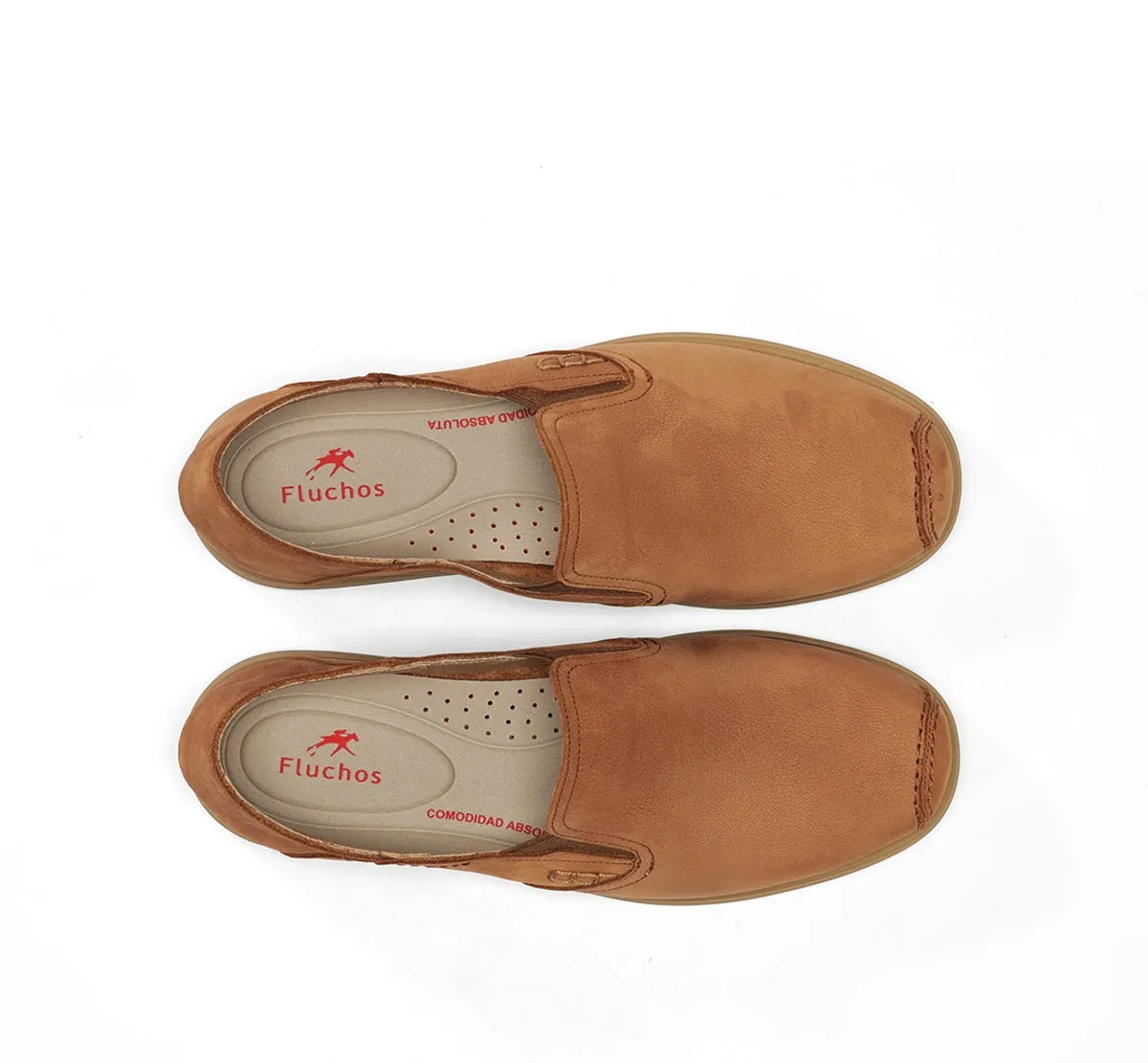Fluchos Tribal F2194 slip on uomo marroni gomma grip