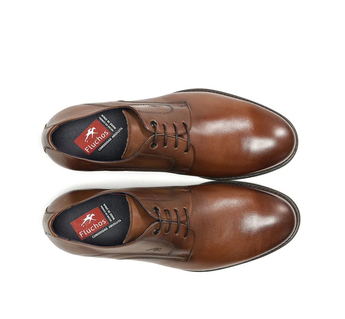Fluchos Arthur F1931 scarpa uomo marrone elegante