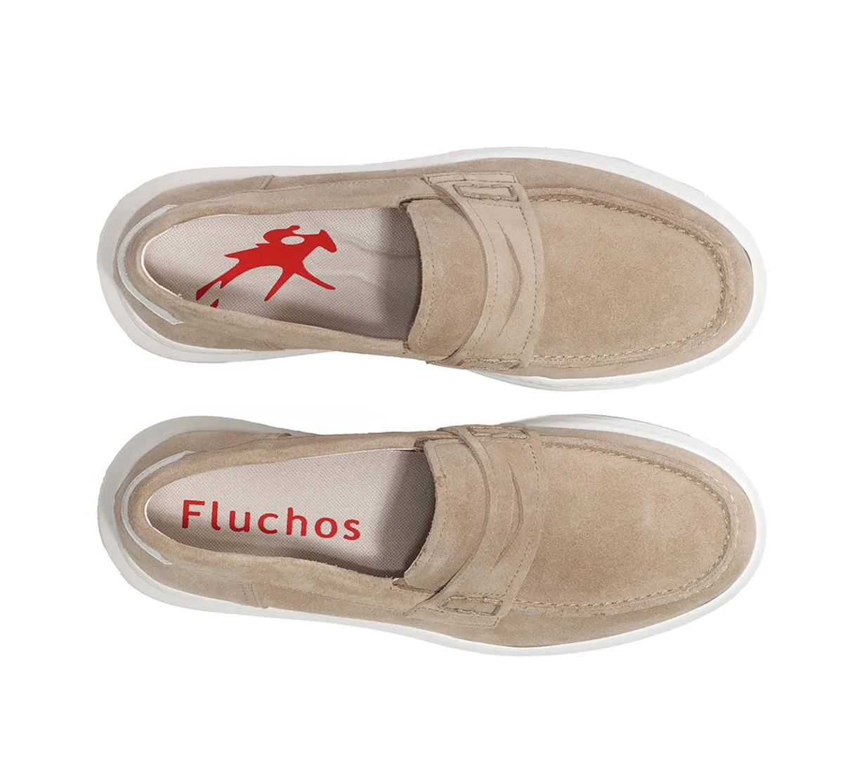 Fluchos Boston F2224 mocassino tortora casual
