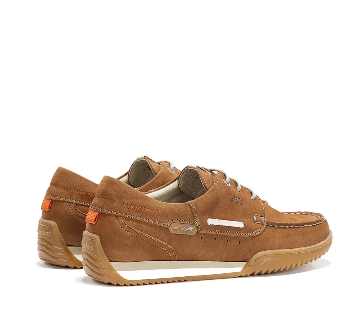 Fluchos Bruno F2434 scarpe da barca uomo marroni