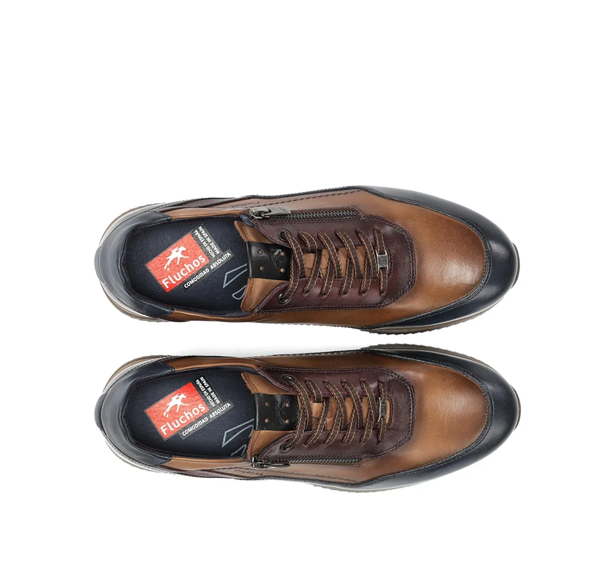 Fluchos Samir F2263 sneakers uomo marrone