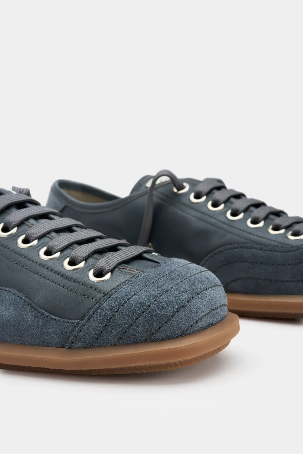 Eytys Balestra sneakers blu acciaio scamosciate