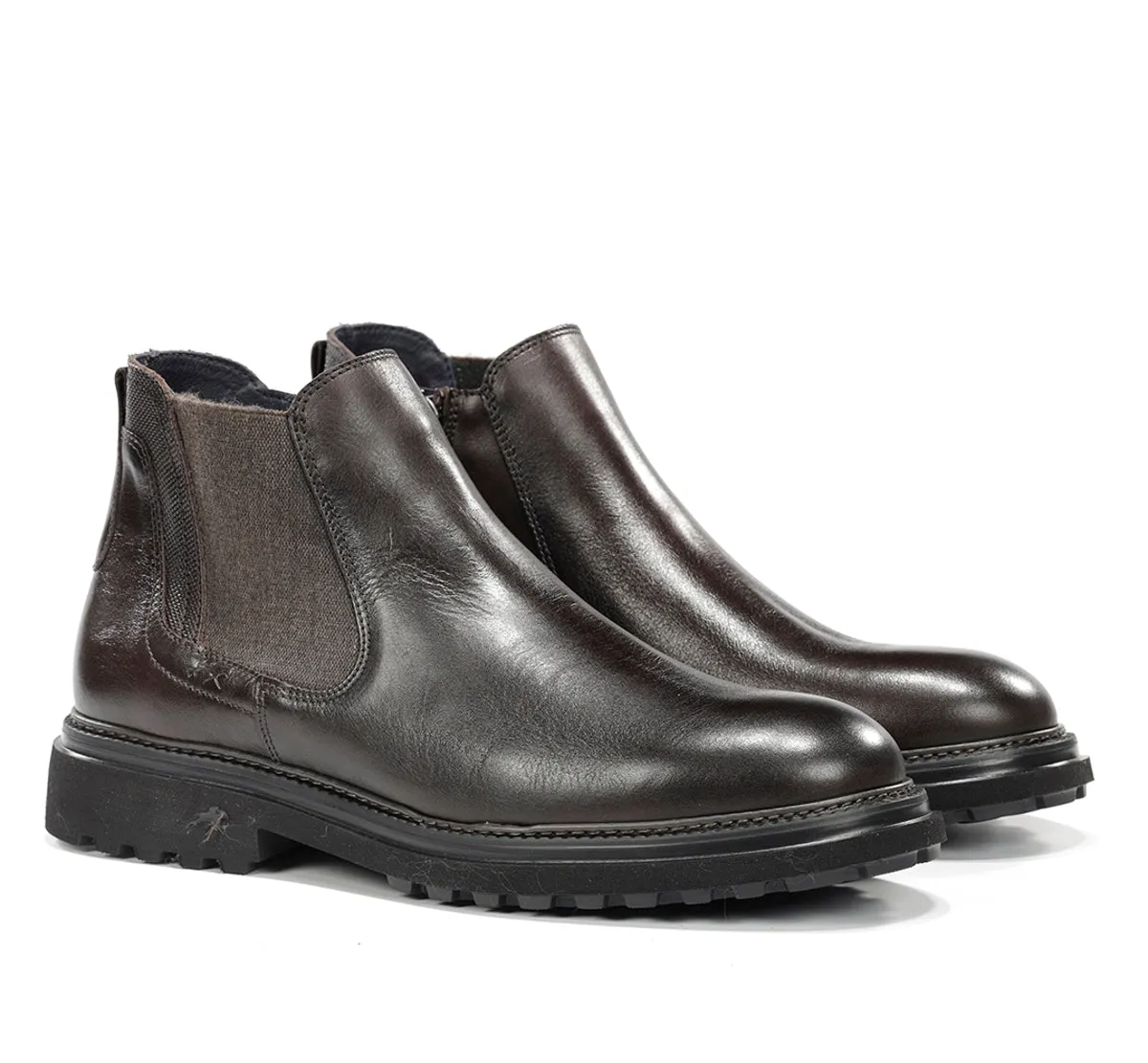 Fluchos Lincon F2057 stivaletti uomo marroni pelle