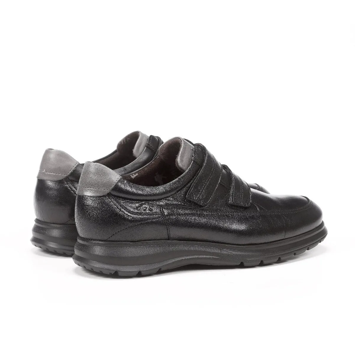 Fluchos Zeta F0608 scarpe uomo nere classiche
