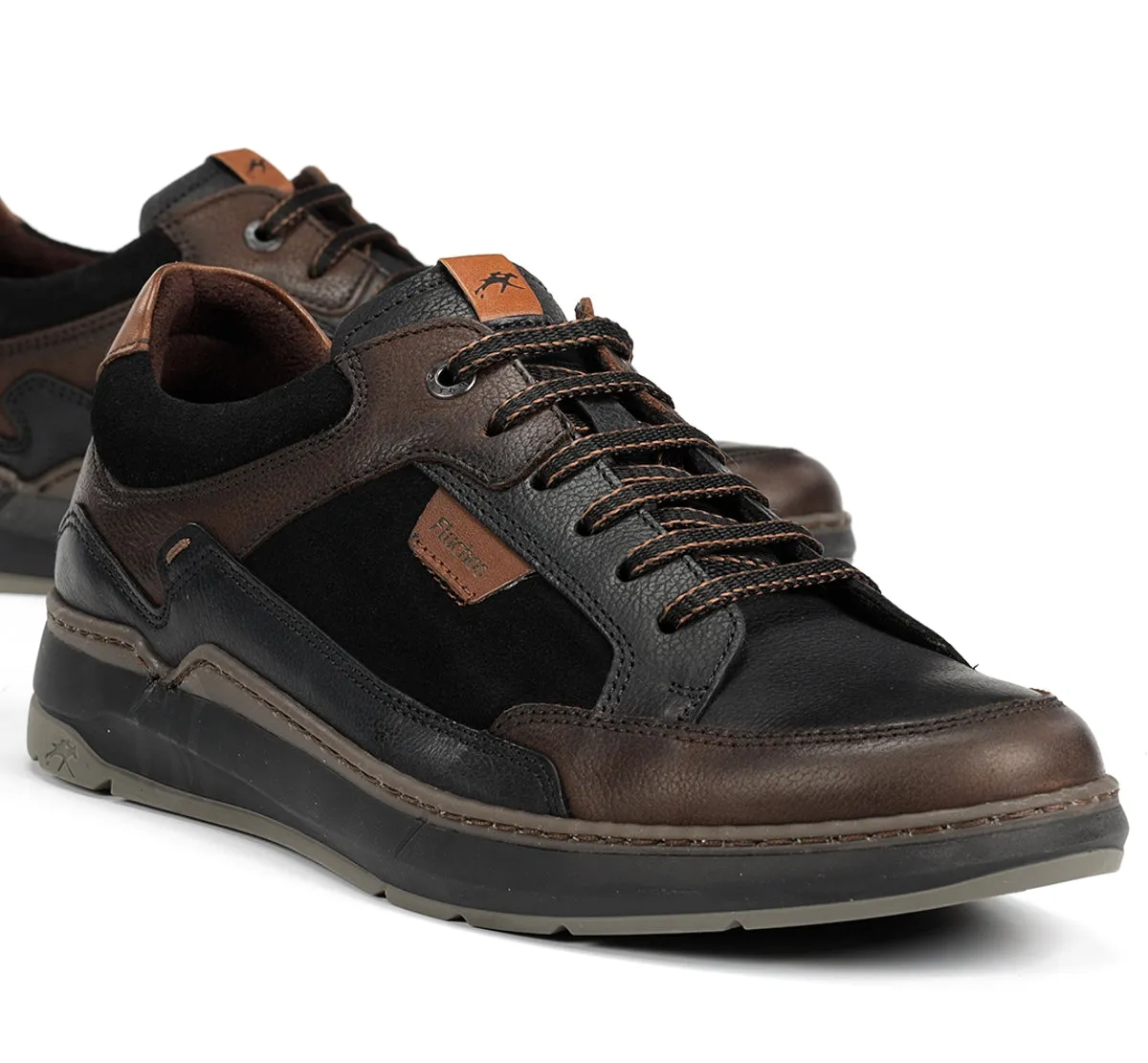 Fluchos Jeff F2279 sneakers uomo nero eleganti casual