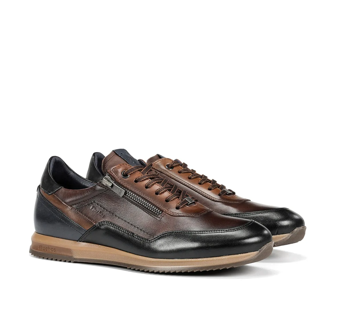 Fluchos Samir F2263 sneakers uomo marroni versatili