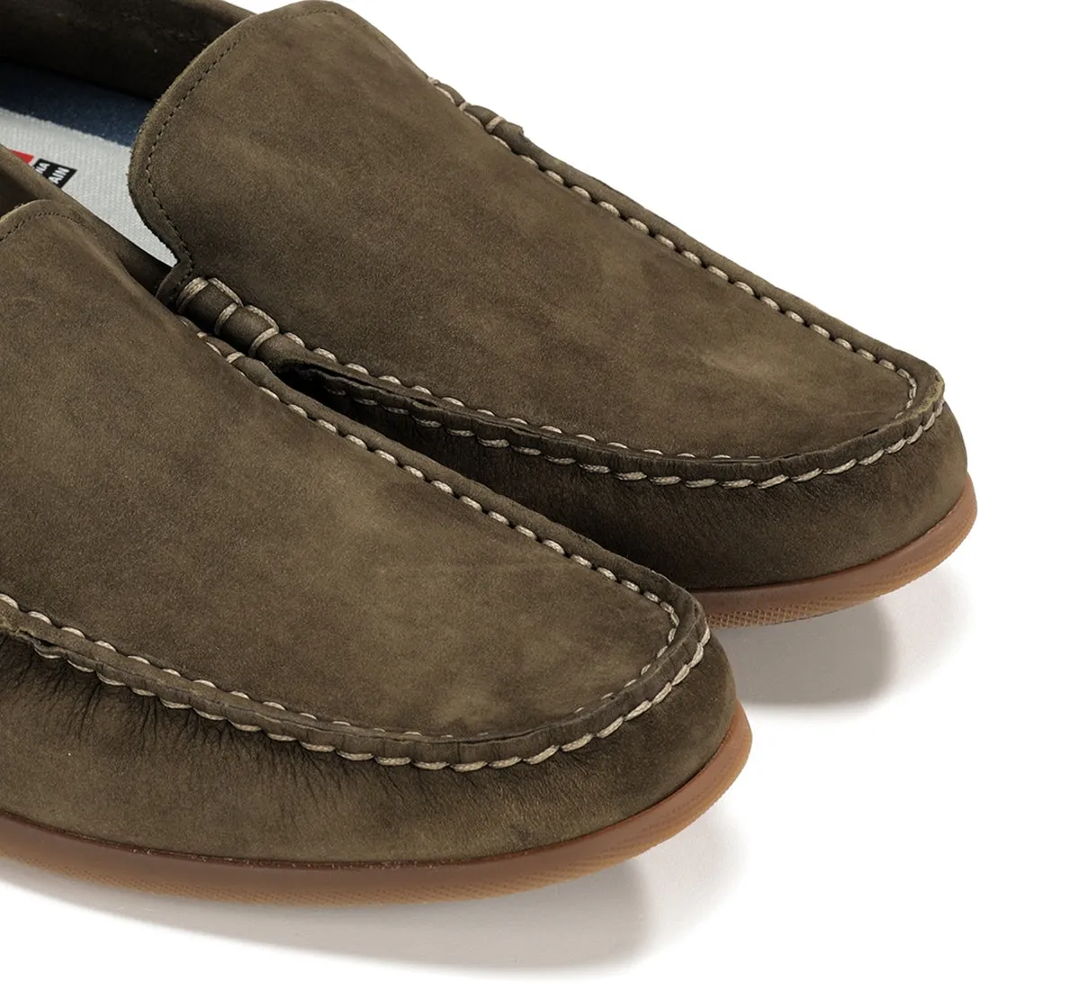 Fluchos Troy F1729 mocassini uomo marroni barca