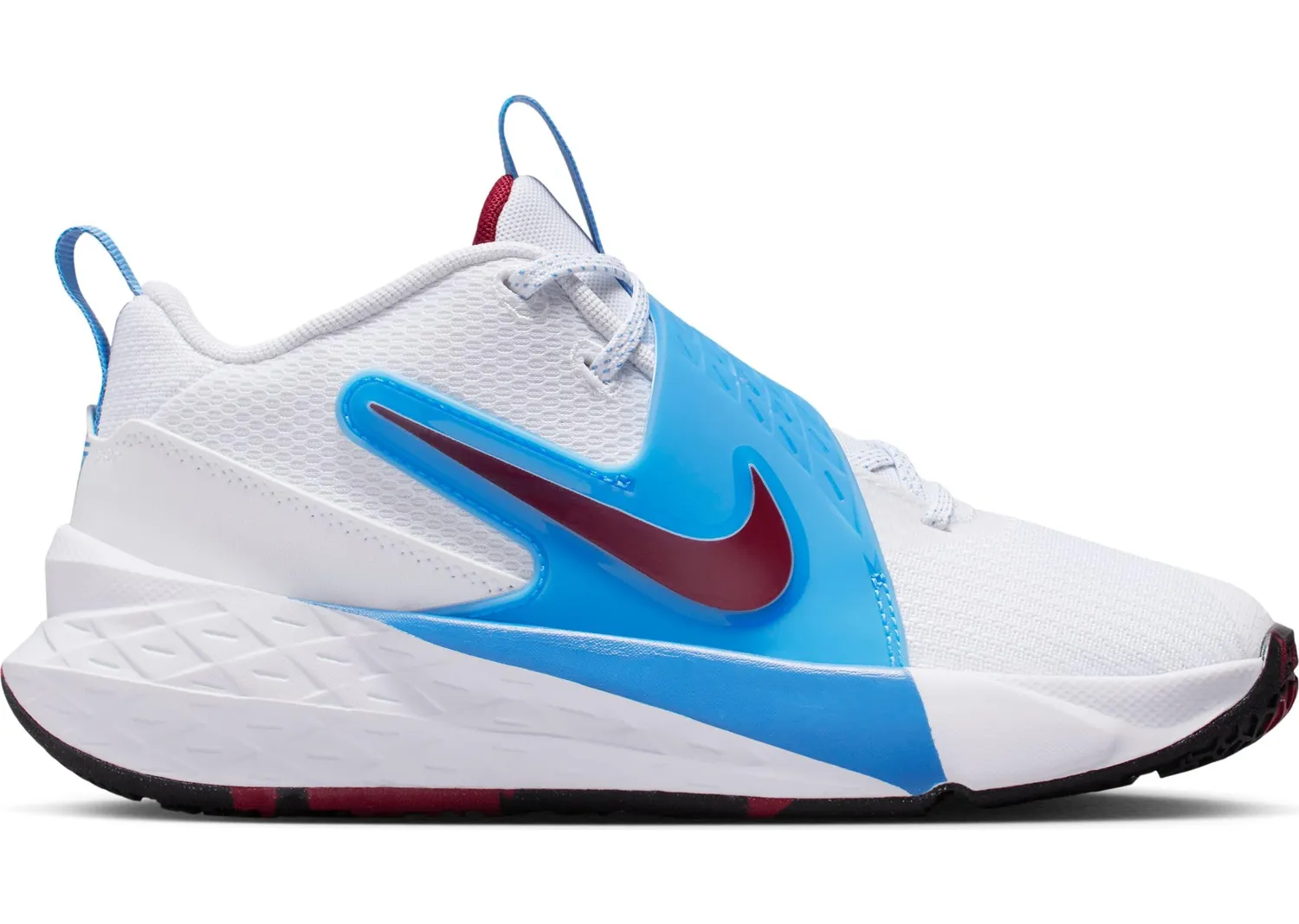 Nike Team Hustle D 12 scarpe basket bambino con strappo