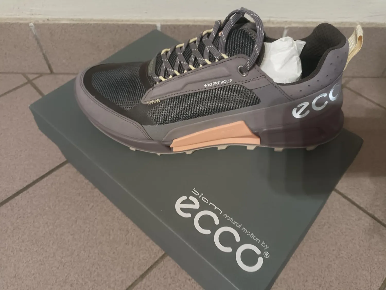 Ecco Biom 2.1 X Country scarpe outdoor 42.5/43.5 EU bianche
