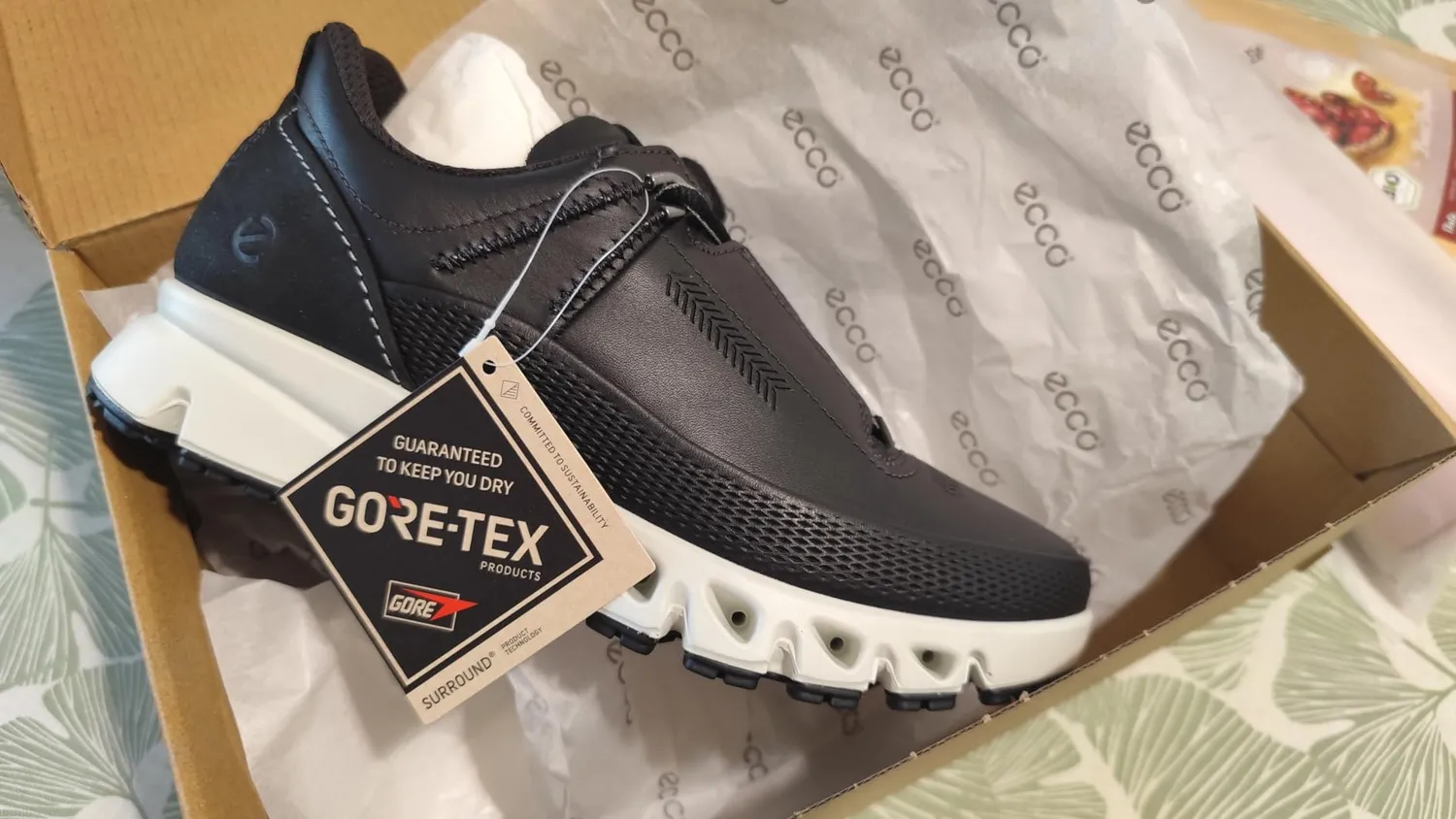 Ecco Soft 7 GTX Tie scarpe donna impermeabili