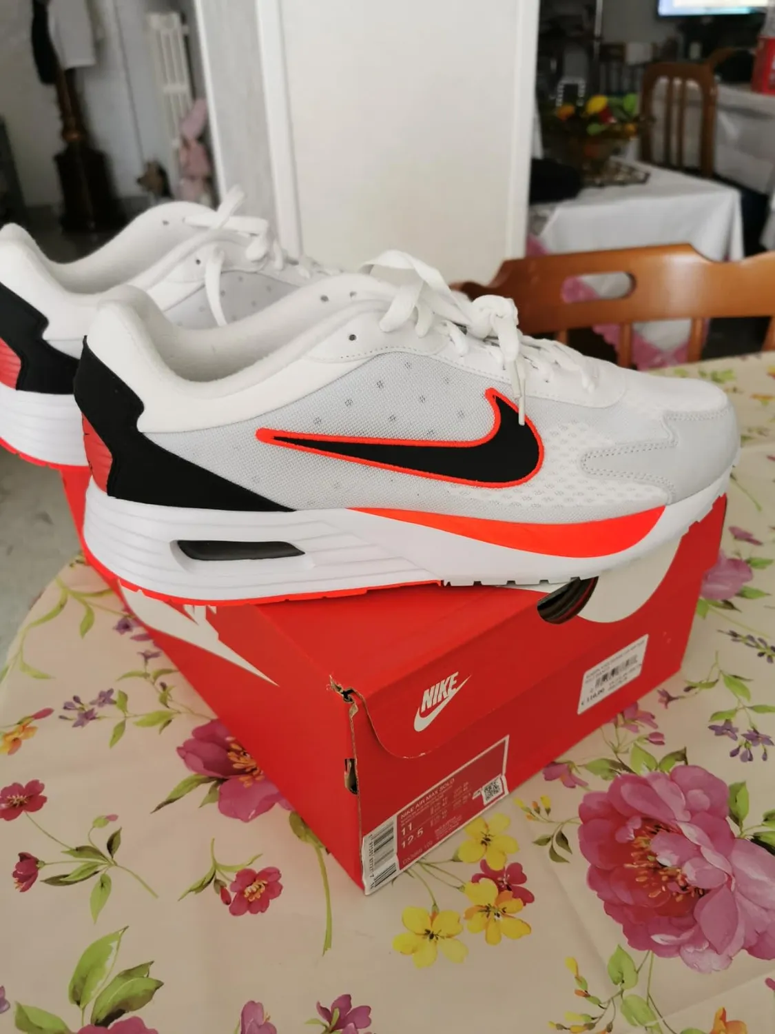 Nike Air Max Solo sneakers uomo grigio rosso 44 EU