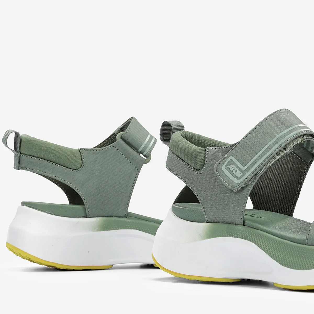Atom Fusion AT169 sandali donna kaki velcro