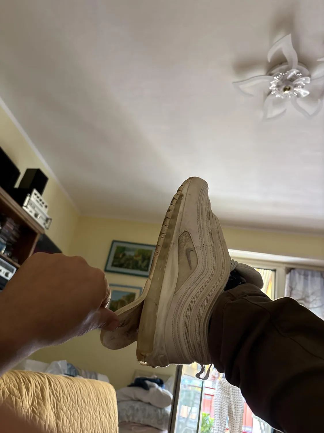 Nike Air Max 97 sneakers uomo argento 42